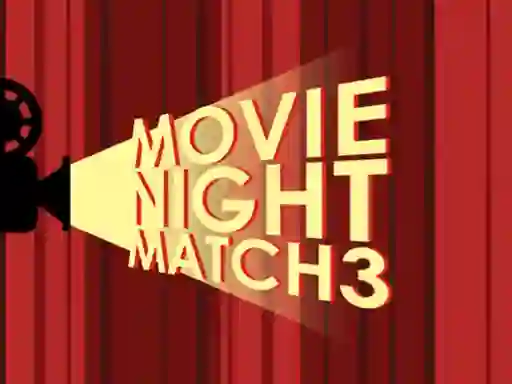 게임 Movie Night Match 3 온라인