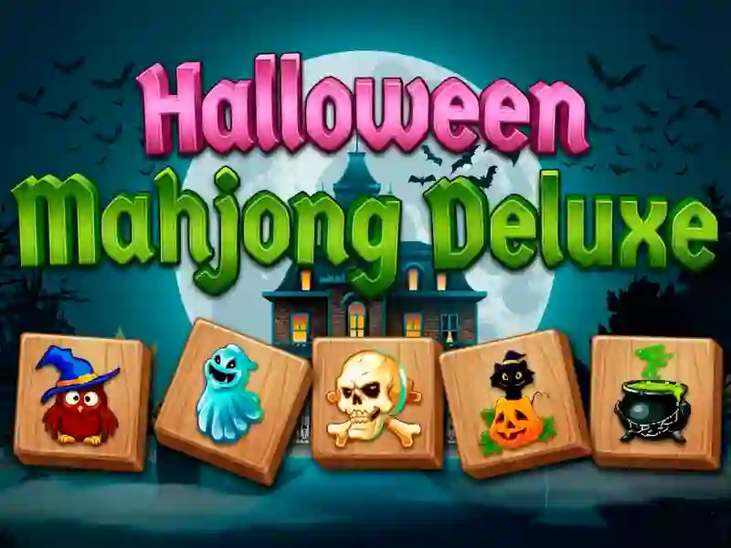 게임 Halloween Mahjong Deluxe 온라인