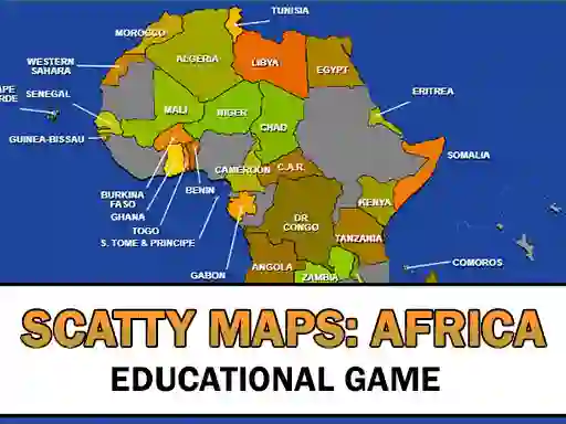 게임 Scatty Maps Africa 온라인