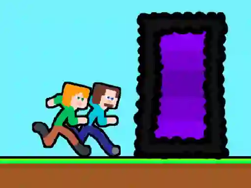 게임 Steveman and Alexwoman: Easter Egg 온라인
