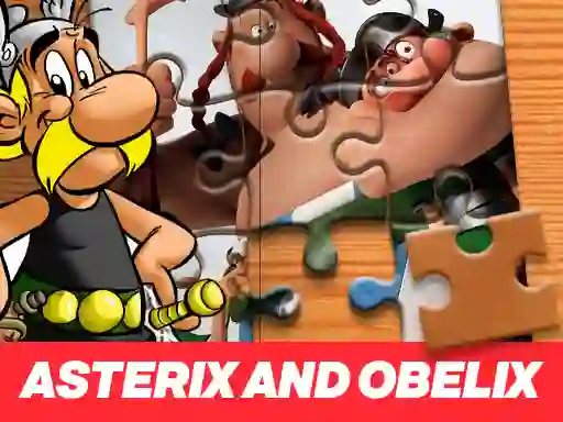 게임 Asterix and Obelix Jigsaw Puzzle 온라인