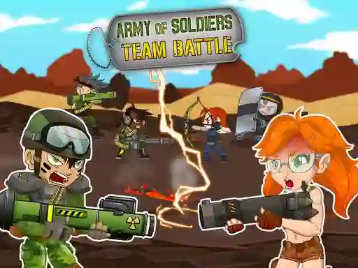게임 Army of soldiers: Team Battle 온라인