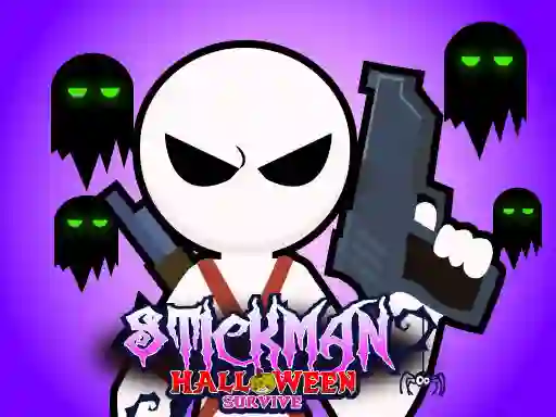 게임 Stickman Halloween Survive 온라인