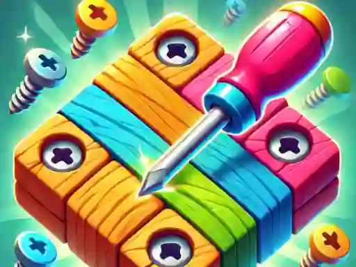 게임 Unscrew Wood Puzzle 온라인
