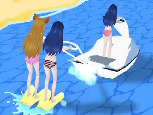 게임 Girl Surfer 3D 온라인