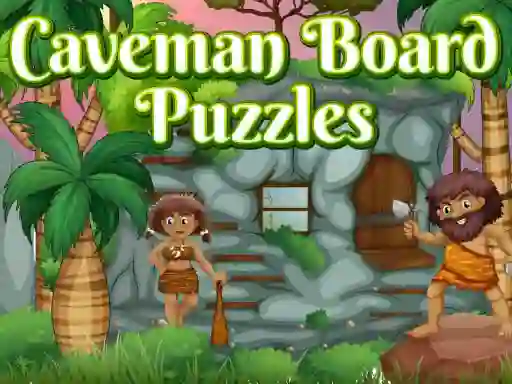 게임 Caveman Board Puzzles 온라인
