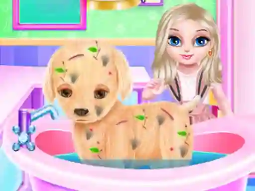 게임 Baby Elsa Puppy Surgery 온라인