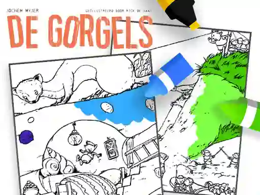 게임 Coloring Gorgels 온라인