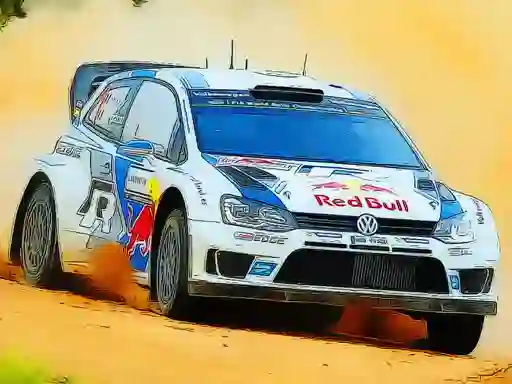 게임 Rally Car Driving Jigsaw 온라인