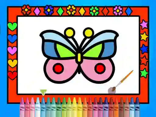 게임 Color and Decorate Butterflies 온라인