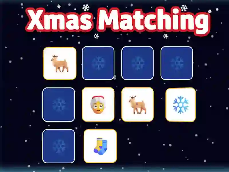 게임 Xmas Matching 온라인