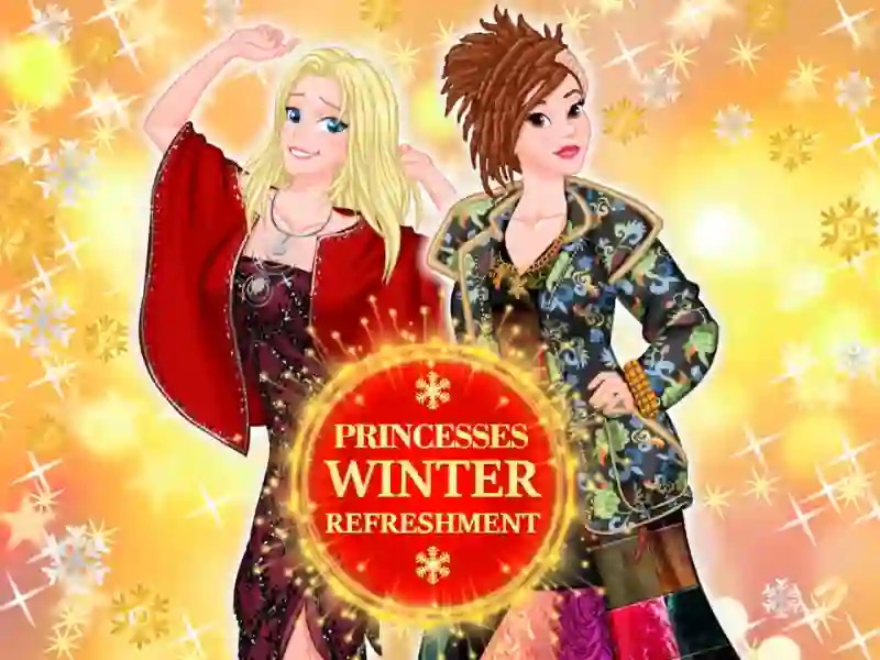 게임 Princesses winter refreshment 온라인