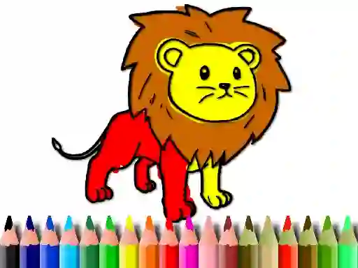 게임 Back To School: Lion Coloring Book 온라인
