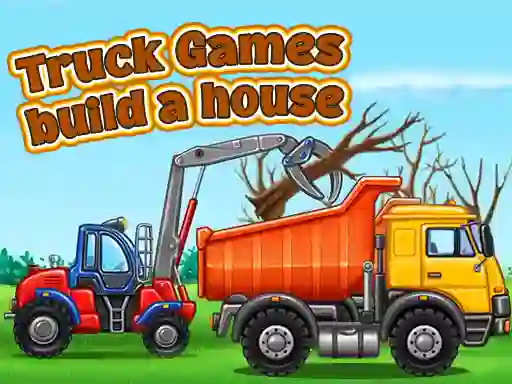 게임 Truck games build a house 온라인