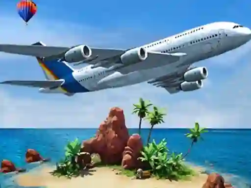 게임 Air plane Simulator Island Travel 온라인