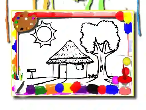 게임 Back To School: House Coloring Book 온라인