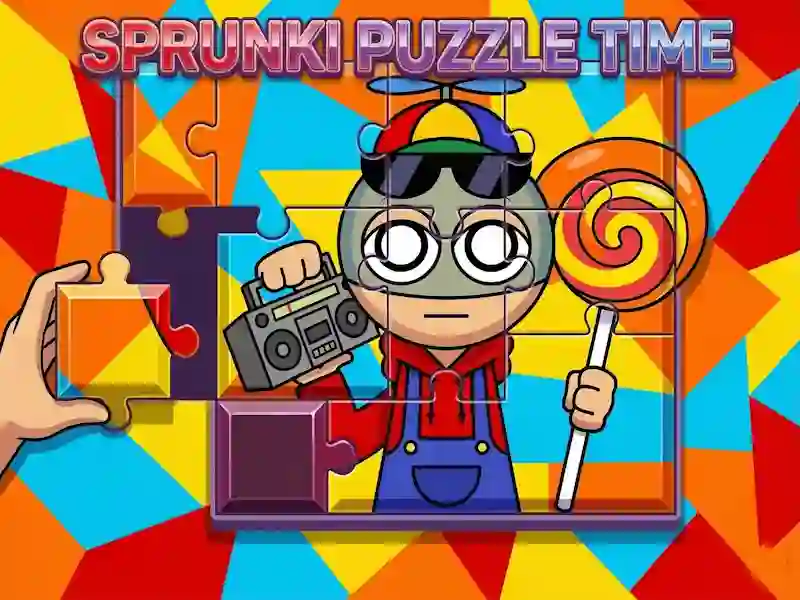 게임 Sprunki Puzzle Time 온라인