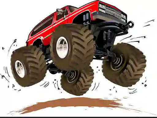 게임 Monster Trucks Memory 온라인