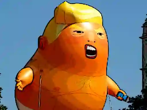 게임 Trump Flying Adventure 온라인