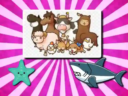 게임 Animal Puzzle 온라인