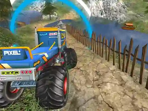 게임 Monster Truck Offroad Driving Mountain 온라인