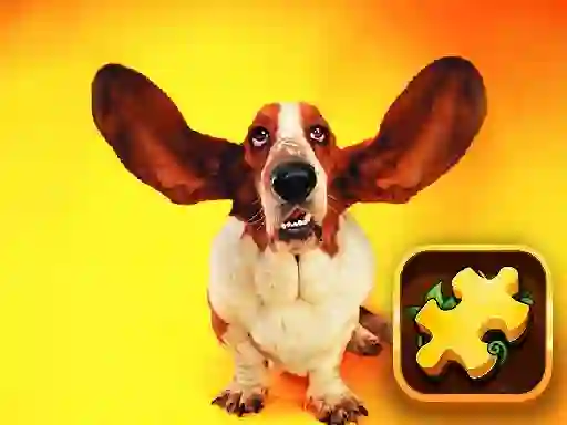 게임 Funny Dogs Puzzle 온라인