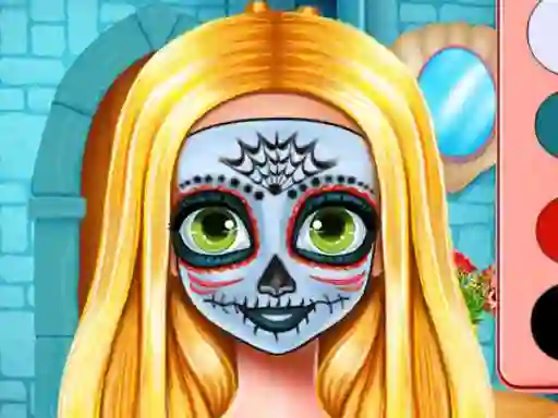 게임 Sister's Halloween Face Paint 온라인