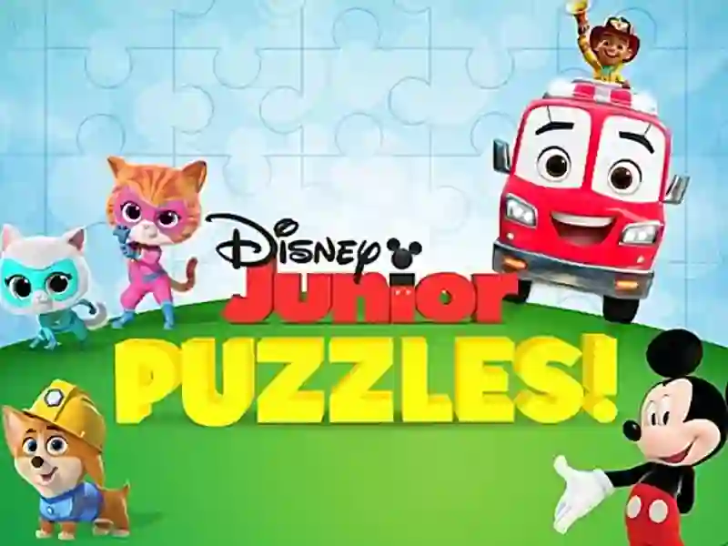 게임 Disney Junior Puzzles 온라인