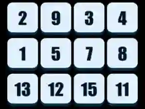 게임 Numbers Sliding Puzzle 온라인