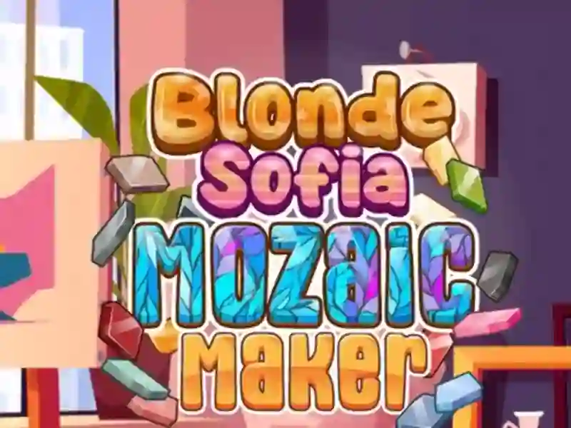 게임 Blonde Sofia: Mozaic Maker 온라인
