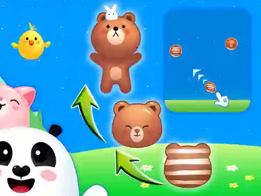 게임 Animal Merge: Bubble Shooter 온라인