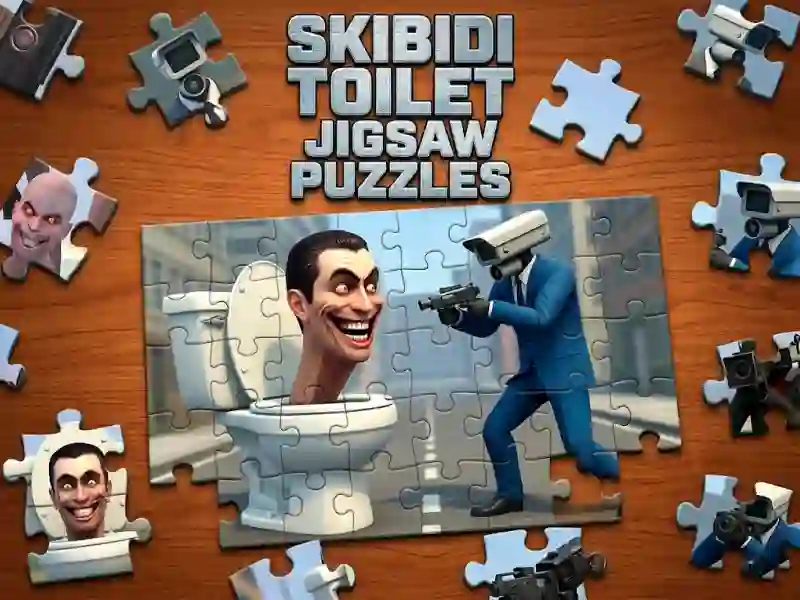 게임 Skibidi Toilet Jigsaw Puzzles 온라인