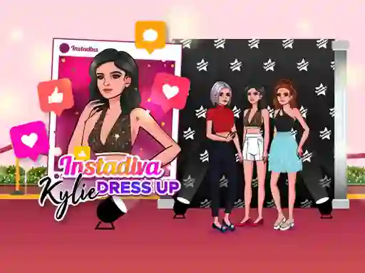 게임 Instadiva Kylie Dress Up 온라인