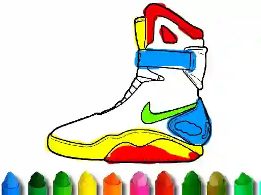 게임 Back To School: Shoe Coloring 온라인