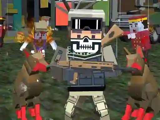 게임 MultiGun Arena 3D Zombie Survival 온라인