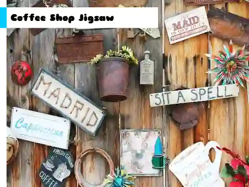 게임 Coffee Shop Jigsaw 온라인