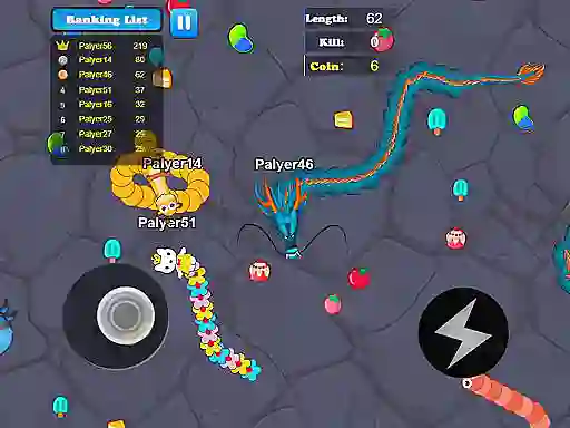 게임 Greedy Snake Multiplayer Duel 온라인