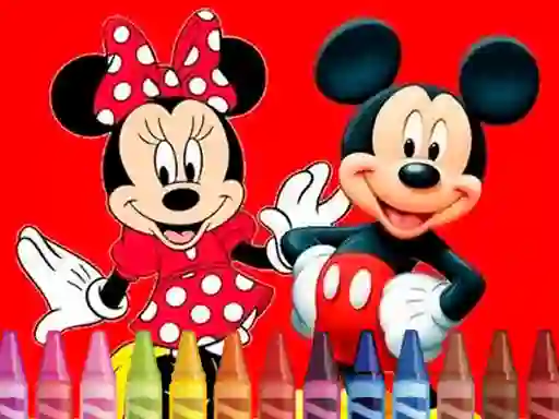 게임 Mickey Mouse Coloring 온라인