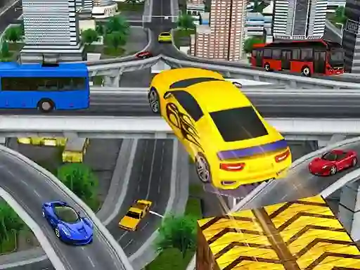 게임 Crazy Car Impossible Stunt Challenge Game 온라인