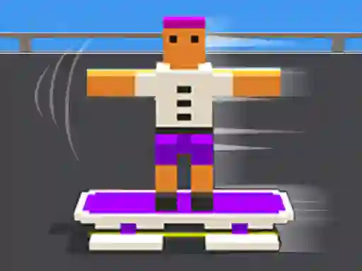 게임 Blocky Skater Rush 온라인