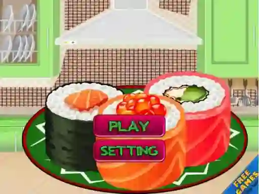 게임 Sushi Roll 3D Cool 온라인