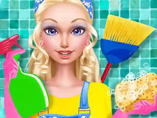 게임 Fashion Doll House Cleaning 온라인