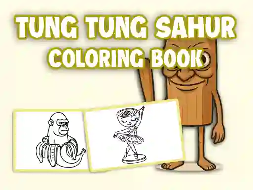 게임 Tung Tung Sahur Coloring Book 온라인