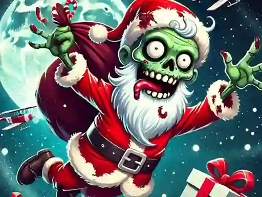 게임 Flappy Zombie Santa Christmas Game 온라인