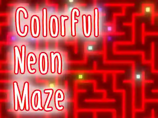게임 Colorful Neon Maze 온라인