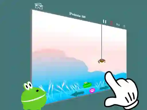 게임 Hunt feed the frog 2 온라인