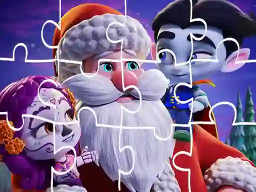 게임 Super Monsters Christmas Jigsaw 온라인
