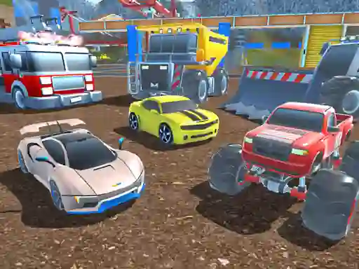 게임 Mad Cars Racing and Crash 온라인