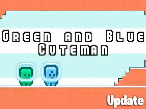 게임 Green and Blue Cuteman 온라인