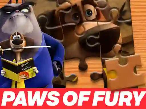 게임 Paws of Fury The Legend of Hank Jigsaw Puzzle 온라인